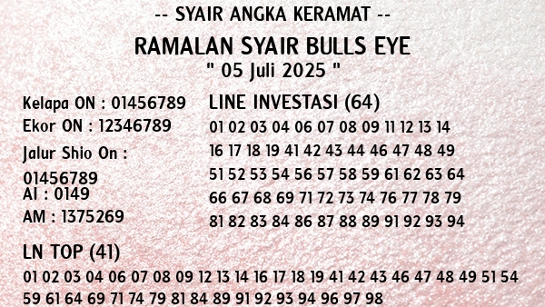 Prediksi Bulls Eye