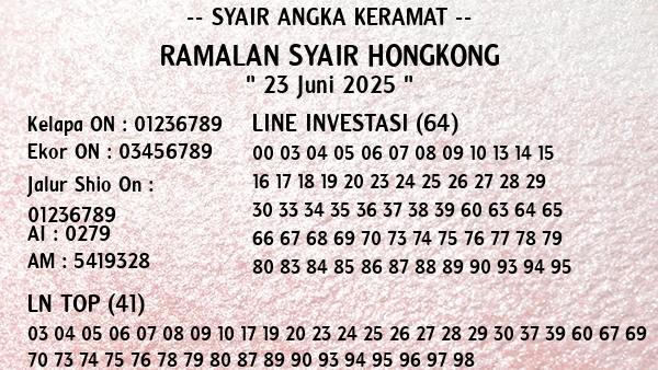 Prediksi Hongkong