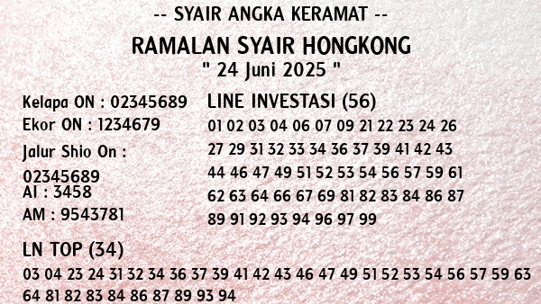 Prediksi Hongkong
