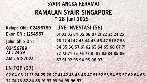 Prediksi Singapore
