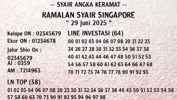 Prediksi Singapore